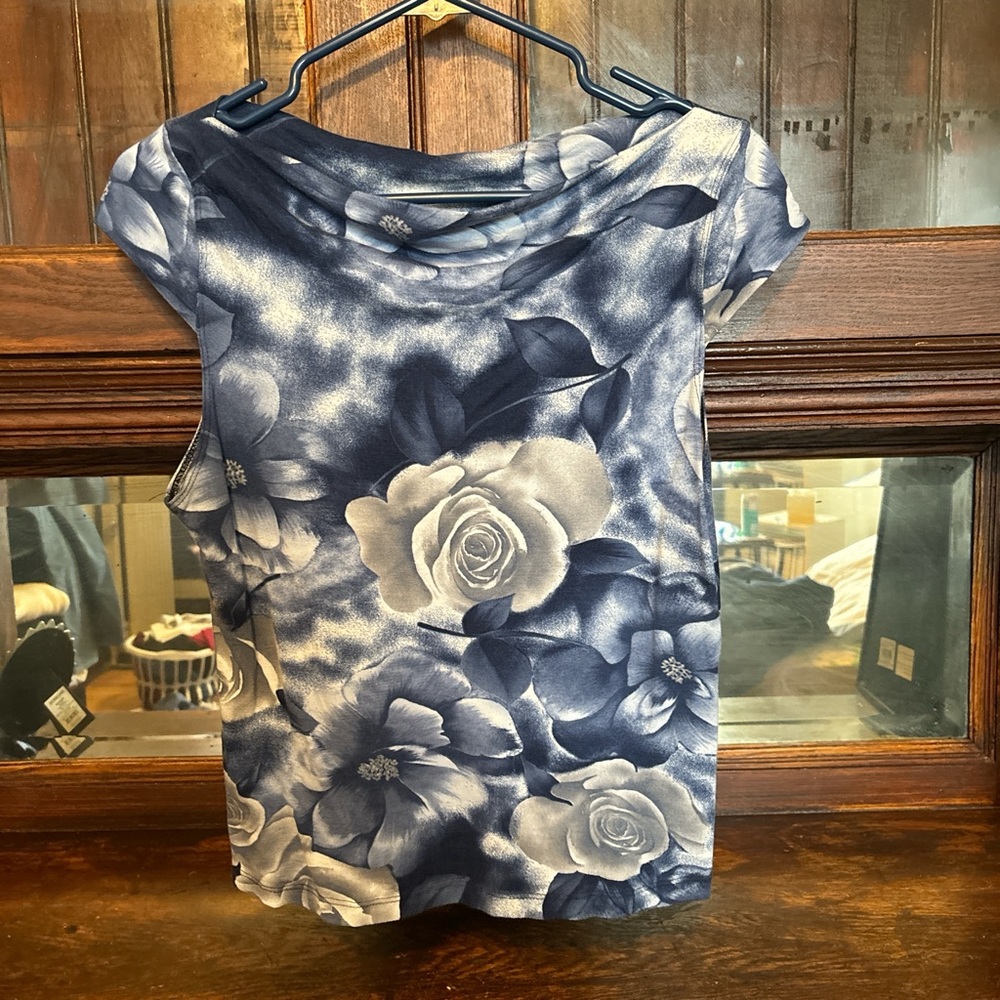 Vintage floral top